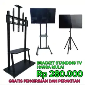 Bracket Standing TV LED Macam-Macam