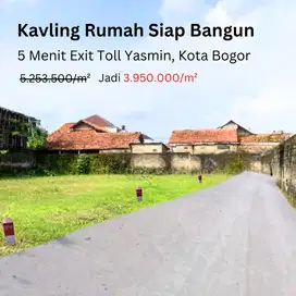 Tanah Kavling Siap Bangun di Jantung Kota Bogor, Lokasi Strategis