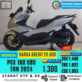 PCX 160 CBS MURAH GARANSI CASH&KREDIT FREE OLI