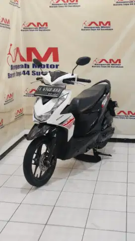 Km 7 Ribu Honda Beat cbs Tahun 2022 warna putih glossy