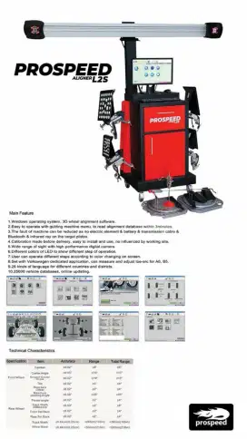 New Mesin Spooring Prospeed 3D