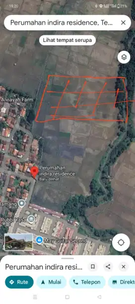 Dijual tanah strategis 1 hektar