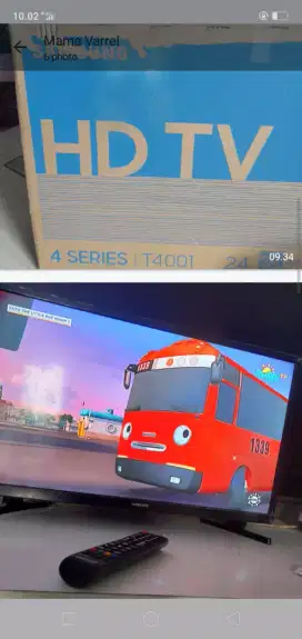 Tv samsung 24 inch plus set box