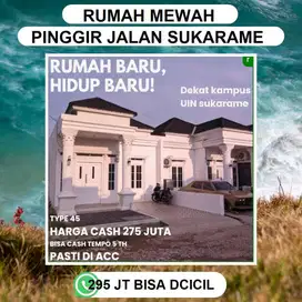 Cluster Sukarame kampus UIN Pinggir Jalan Utama