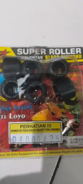 Roller BRT buka segel
