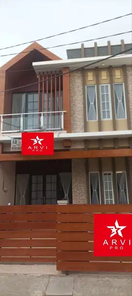 Rumah Semi Furnish, Bagus 2 Lantai di Pondok Cipta, Bekasi