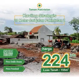 KAVLING PAKINTELAN - Murah, Strategis, Luas Cantik & Siap Bangun