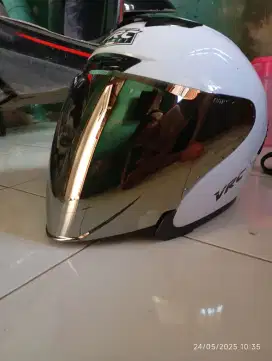 HELM VRC HALFFACE VISOR IRIDIUM