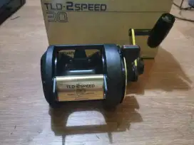 Shimano TLD 2 speed 30 reel pancing mancing