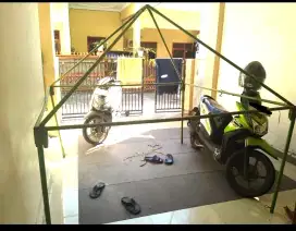 Kerangka Tenda ukuran 2x2 dan Tenda