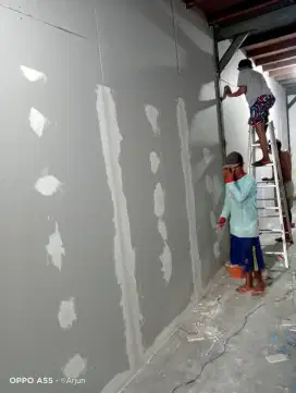 Partisi gypsum dan kalsyboard