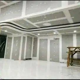Partisi gypsum dan kalsyboard