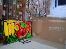 TV GOOGLE TCL 50 INC UHD 4K KONDISI MULUS SIAP PAKAI (5257)