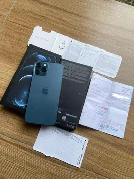 IPhone 12 Pro Max 128gb iBox Resmi Fullset Ori beserta nota awal masih