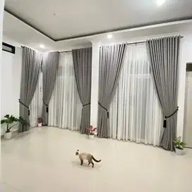 Penyedia Tirai Gorden Jendela Gordyn Mewah Hordeng Terbaru Murah