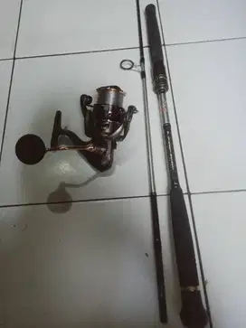 1 set reel daido Pollux + joran daido pro series