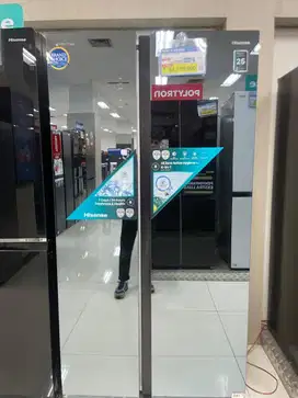 HISENSE REFRI SBS 652 L MIROR