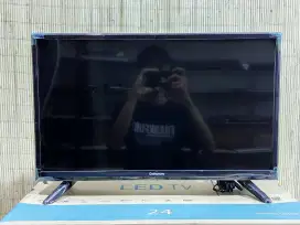 TV LED LCD MERK CHANGHONG 24 IN BELUM DIGITAL BONUS STB SIAPA CEPAT
