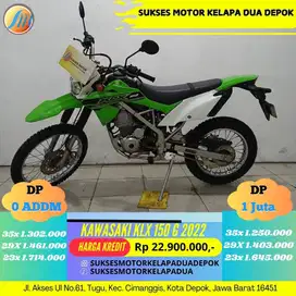 KAWASAKI KLX 150 G 2022 CASH/KREDIT TANPA DP LANGSUNG MASUK ANGSURAN