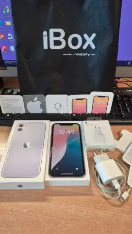 DIJUAL HP IPHONE 11 128gb IBOX. Pemakaian saya sendiri (perempuan).