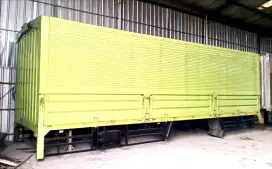 MURAH Wing Box tronton 6x2 Mercedes Benz Axor bok SUPER LONG wingbox