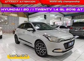 ( Km 55 rb) Hyundai i 20 GL 1.4  Bensin AT 2016 Abu muda metalic