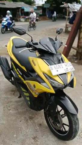 Yamaha aerox tahun 2018 pajak hidup plat Tangsel