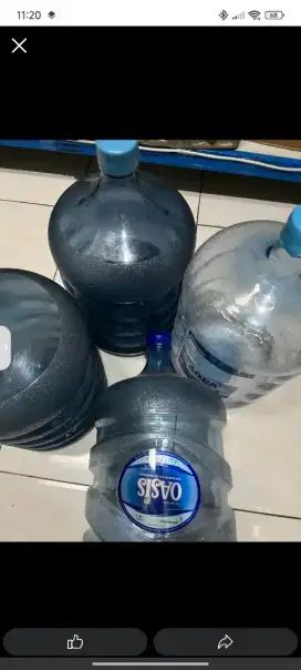 Dijual Galon aqua dan oasis