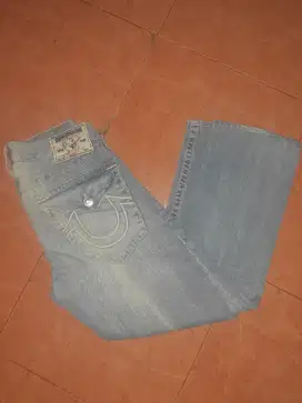 Celana jeans TRUE RELIGION section STRAIGHT original size 31