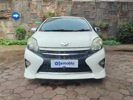 DP 5JT Toyota Agya 1.0 g trd sportivo bensin 2016 Hitam CSKMB