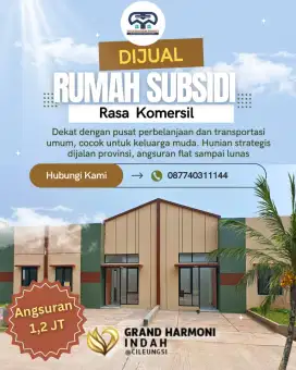 Rumah subsidi di timur cibubur