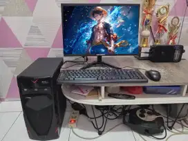 PC GAMING DESIGN + LCD + RAM 8 GB + HD 500 GB + GAMES FILM APP