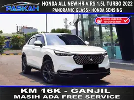 SUNROOF km=16rb Bunga=4,5%  GanjiL New Model Honda HRV RS Turbo 2022