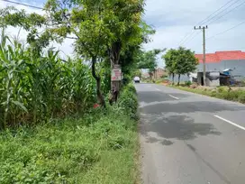 Tegalsari Tulungrejo Kec Pare Jln Veteran jual Tanah Sekoto Badas Kedi