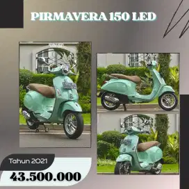 Jual cepat Piaggio Vespa Primavera ABS IGET LED warna GREEN RELAX.