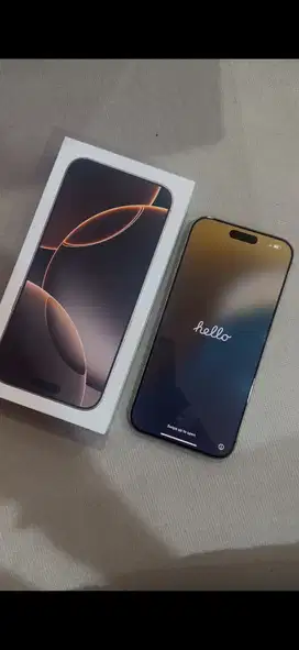 IPHONE 16 Pro Max 256 Gb 1 bulan pakai