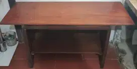 Meja+meja kayu+ 2 meja STENLIS+meja makan