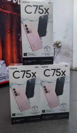 REALME C75X HP ANTI AIR TERMURAH