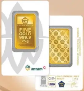 Logam mulia Antam Certicard 10gr 2025
