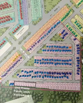 Tipe 27 Bonus Tanah Lebih Kebelakang di Cluster Golden Cibitung 2