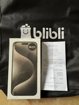 Iphone 15 Pro Max 256GB Natural Titanium Warranty ON Original