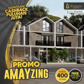 Rumah Dua Lantai Promo Harga 580 Juta Tanpa Syarat, Dekat UNS