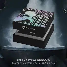 Perak / Silver Batik x Hokusai Indogold