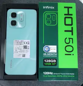 Hp infinix Hot 50i ram 6+6/128