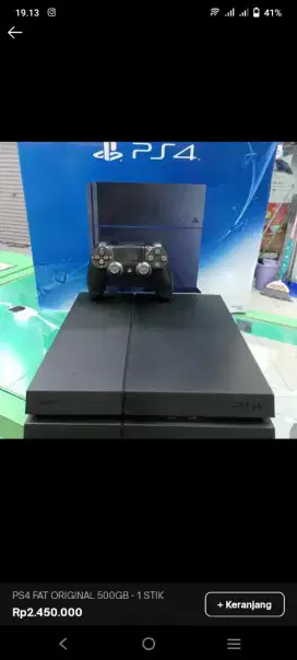 Playstation 4 Fat HDD 500gb Ori