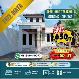 Rumah 1 lantai dekat stasiun sudimara ciputat