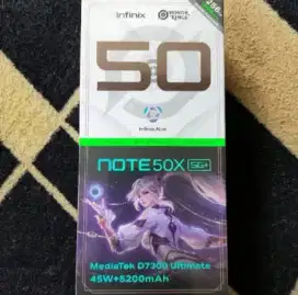 Infinix Note 50X 5G+ 8/256 BNIB Garansi Resmi Indonesia