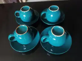 Cangkir kopi teh+tatakan