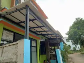 Kanopi baja ringan galvalum terpasang