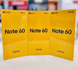 Murah new Realme Note 60 6/128 grs resmi, bs kredit/bs TT